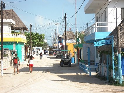 Downtown Holbox