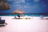 Palm Beach Aruba with tons of watersports!