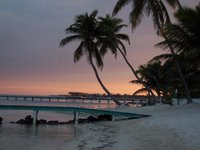 Sunset at Ambergris Caye, San Pedro, Belize