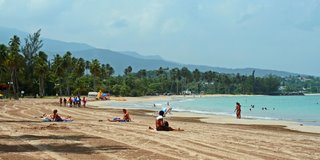Afternoon at Luquillo Beach, Puerto Rico