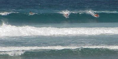 Surfing Shacks Beach, Isabela, Puerto Rico