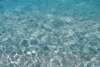 Clear water of Grand Beach - St. Thomas USVI