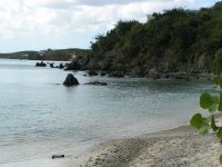 Perfect snorkel spot at Secret Harbour Beach - St. Thomas USVI