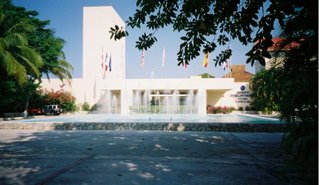 Front of InterContinental Presidente Cozumel