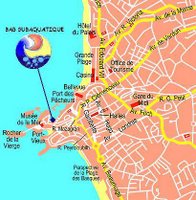 Map of Biarritz, France