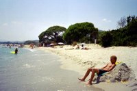 Calvi Beach, Corsica, France