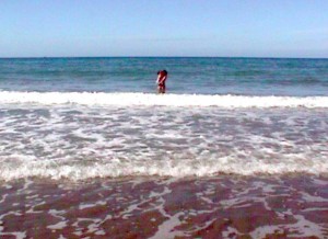 las grutas beach argentina