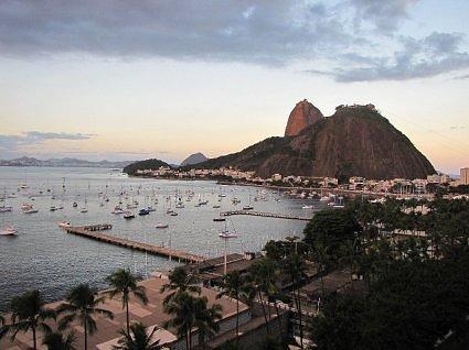 urban beach in Botafogo
