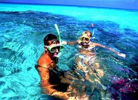 Snorkeling in the Maldives, Sun Island Beach