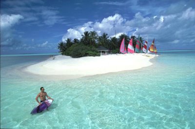 Water Sports at Sun Island Beach, Maldives