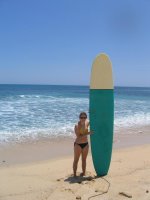 Big board at Playa Costa Azul - San Jose del Cabo