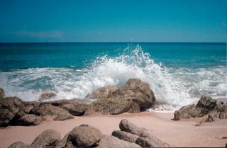 Surf washing up at East Cape Beaches - Los Cabos