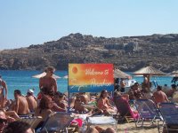 Paradise Beach Bar, Mykonos, Greece
