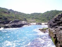 View of Praia Foca - Seal Beach Búzios, Brazil from the sea.