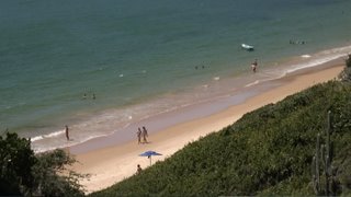 West end of beach - Praia Tartaruga - Tartaruga Beach Búzios