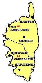 map of corsica