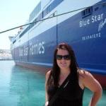 Ferry dock at Mykonos