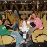 On board the Ferry to Mykonos