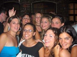 Beach party in Mykonos