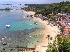 Tiroleza Zip Line Ride - Morro de Sao Paulo, Bahia Brazil