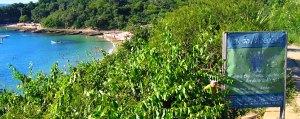 Praia da Azeda and Azedinha in Distance, Buzios