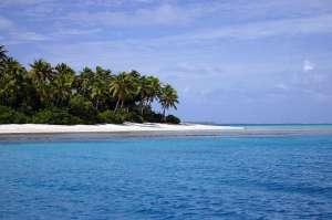 Blue water, white sand, Vavau Tonga
