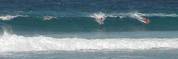 Surfing Shacks Beach, Isabela - Puerto Rico