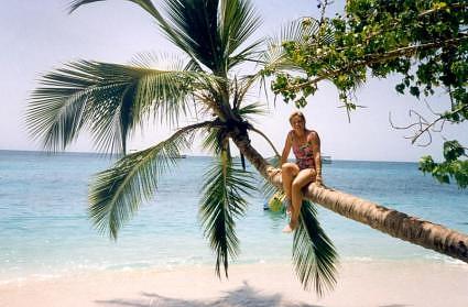 Palm Cayo Levantado Samana Dominican Republica Caribbean (myself) A