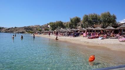 Super Paradise Beach of Mykonos