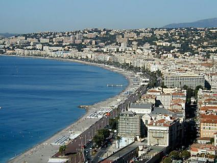 Coastline view of Nice, France (5)