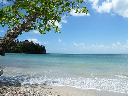 beach in Samana/Dominican Republic