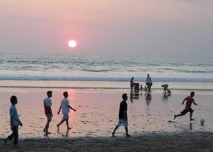Sunday Football , Legian Beach, Bali