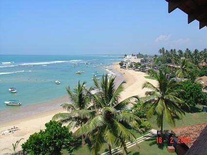 Hikkaduwa - View from Coral Gardens Hotel