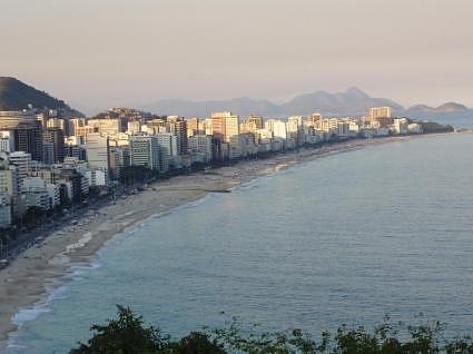 Mirante 2 - Vista de Leblon e Ipanema - Zoom