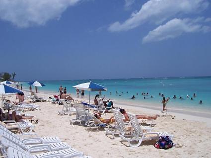 The Seven Mile Beach at Georgetown, Grand Cayman