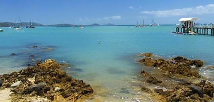 Resort jetty @ Airlie Bch