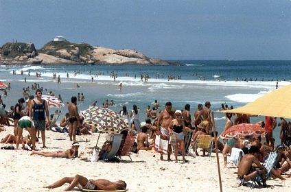 Sea, sand and sun - Ipanema beach