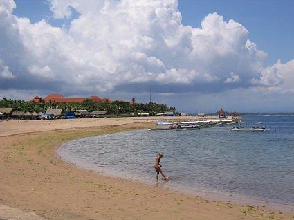 Beach at Nusa Dua, Bali, Indonesia