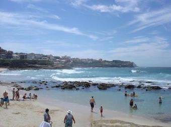 beach along the bondi-coogee beach walk