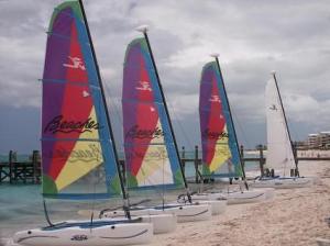 Hobie Cats at Beaches, Grace Bay, Providenciales