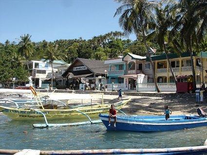 Sabang Docking Area in Puerto Galera