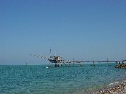 ponticello per arrivare al trabocco