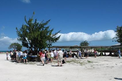 Christmas Island vendors.