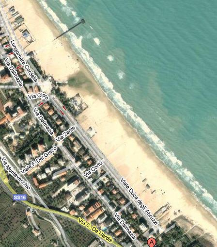 Marina di Vasto Beach, Abruzzi, Italy