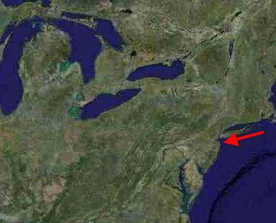 Sandy Hook Island, New Jersey