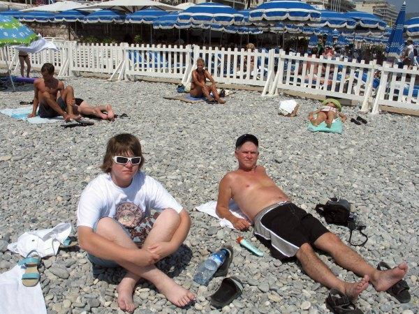 Beaches of Nice France