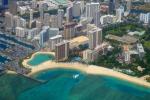 Kahanamoku Beach in Waikiki, Oahu, Hawaii