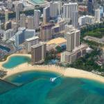 Kahanamoku Beach in Waikiki, Oahu, Hawaii