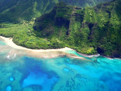 Kee Beach, Kauai, Hawaii