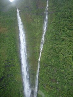 Water Fall used in Jurassic Park movie - Kauai, Hawaii - home of the Best Beach in the World